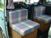 Calypso Campers UK - Buddy seat upholstery